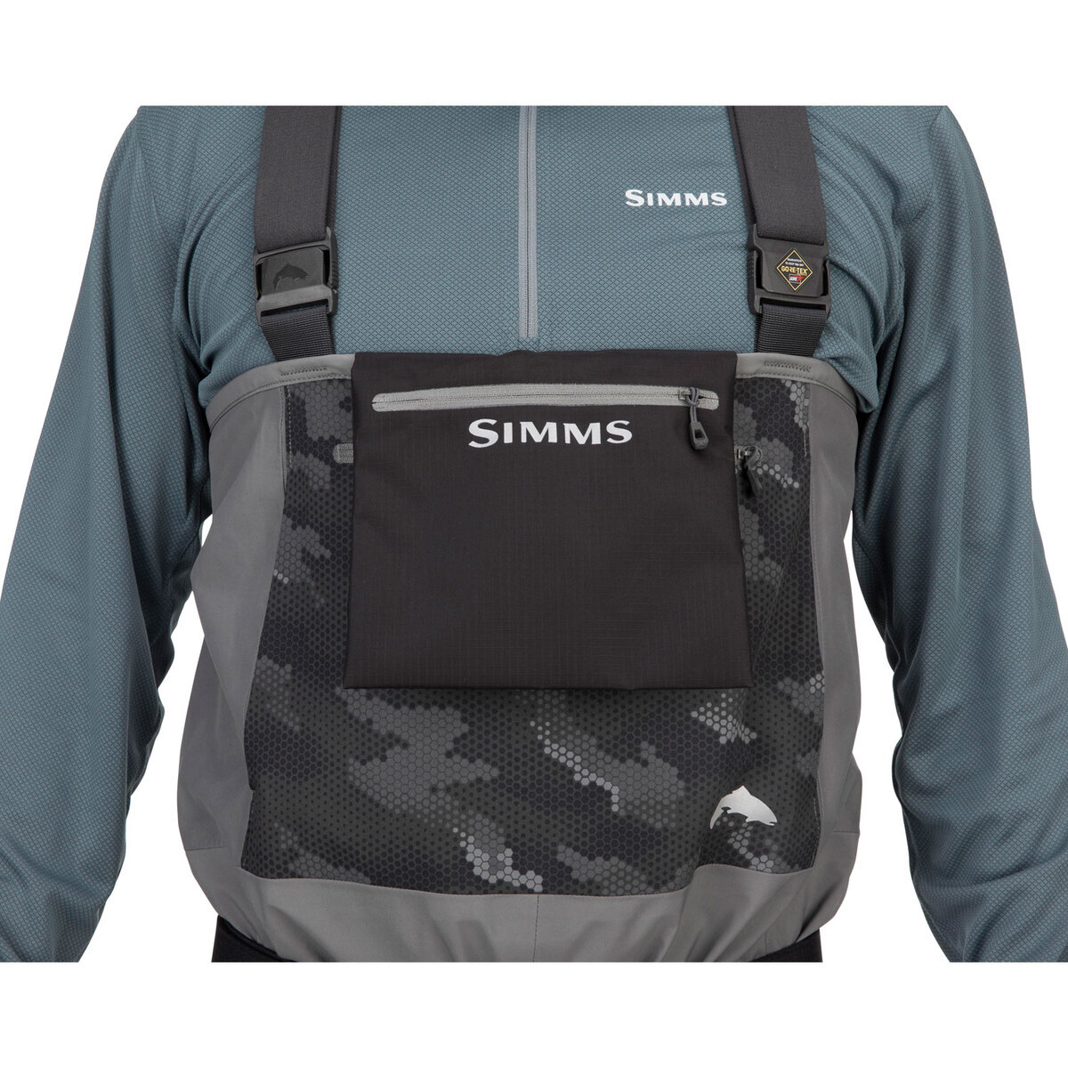 Simms Men's Guide Classic Stockingfoot Fishing Waders 6 Simms Men's Guide Classic Stockingfoot Fishing Waders