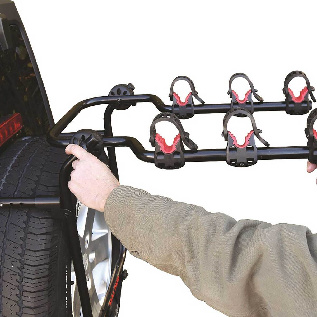 Malone Runway Spare T3 Spare Tire Mount 3 Bike Carrier