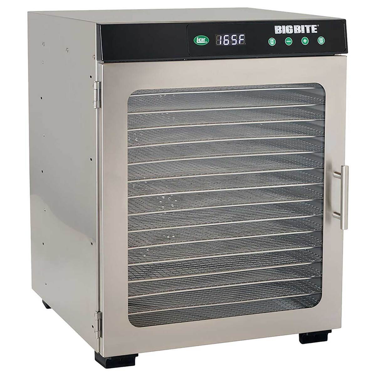 LEM Products BigBite Satinless Steel 16-Tray Dehydrator - 1200 Watts