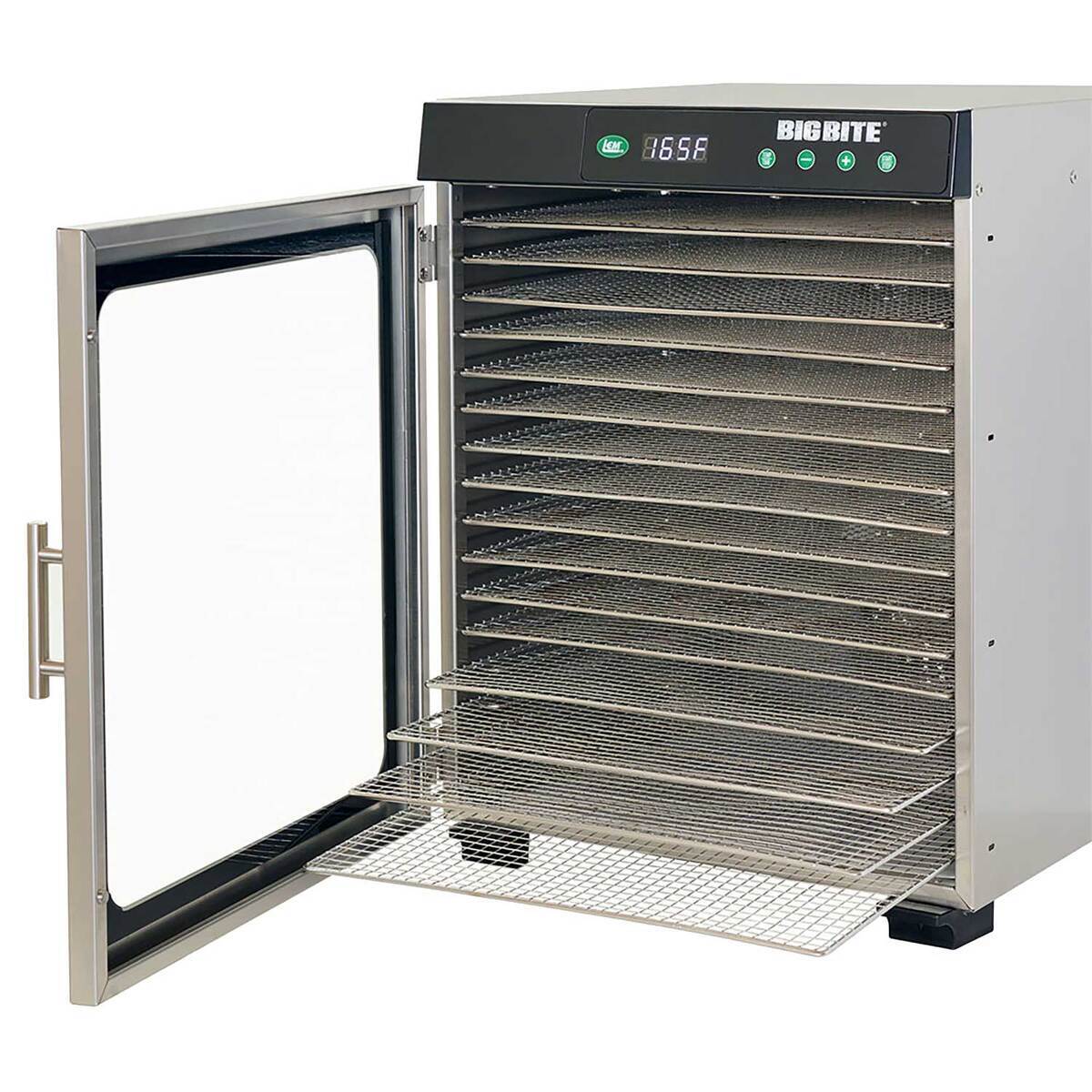 LEM Products BigBite Satinless Steel 16-Tray Dehydrator - 1200 Watts