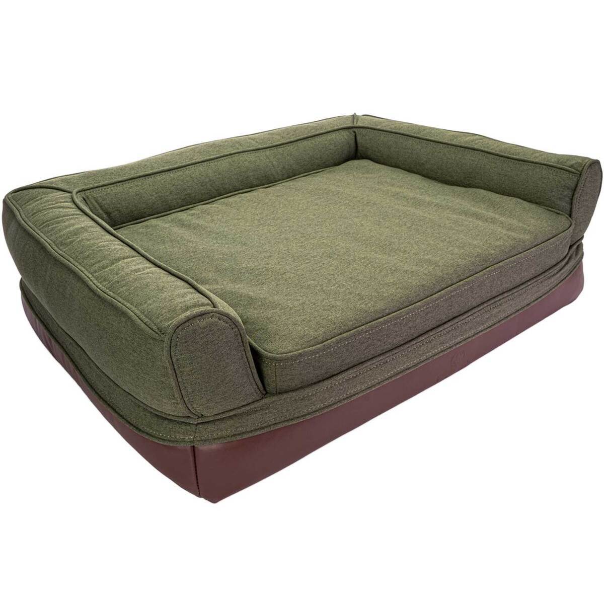 King Buck Nilo Lodge Olive Green Dog Bed