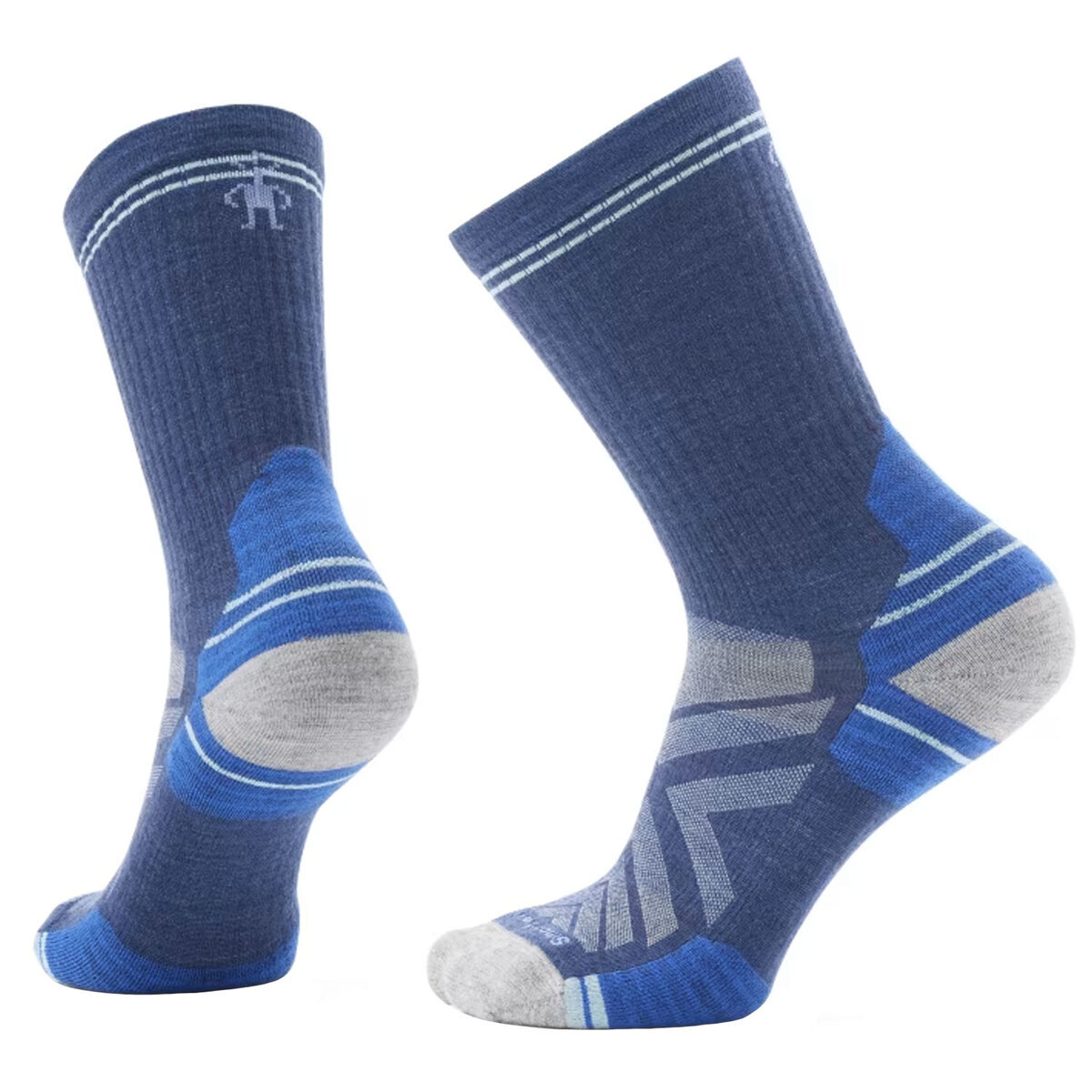 Smartwool Women's Targeted Cushion Crew Hiking Socks - Alpine Blue - M
