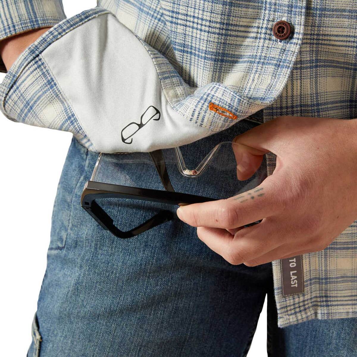 Ariat Women's Rebar Flannel DuraStretch Long Sleeve Work Shirt 5 Ariat Women's Rebar Flannel DuraStretch Long Sleeve Work Shirt