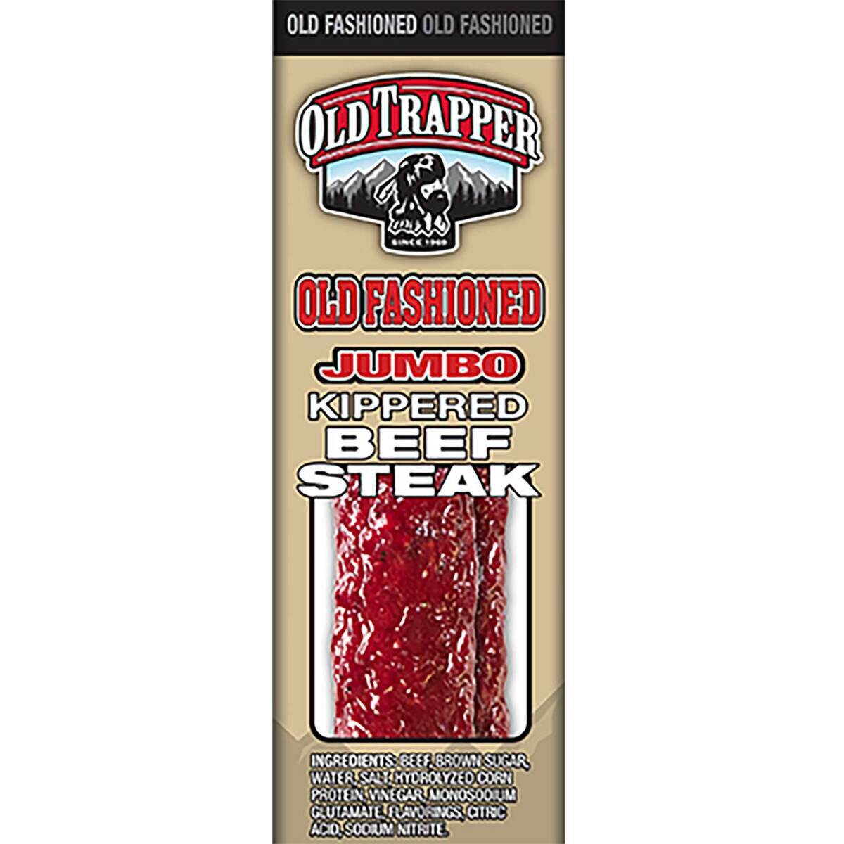 Old Trapper Kippered Beef Steak Jerky