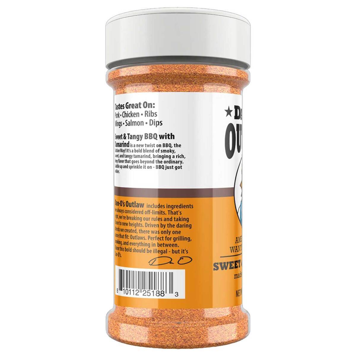 Dan-O's Outlaw Seasoning - Sweet & Tangy BBQ 4 Dan-O's Outlaw Seasoning - Sweet & Tangy BBQ