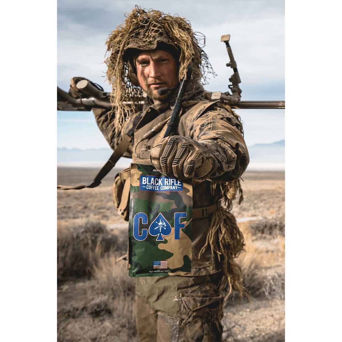 Black Rifle Coffee Company 12oz Ground Coffee Bag - CAF Roast 3 Black Rifle Coffee Company 12oz Ground Coffee Bag - CAF Roast