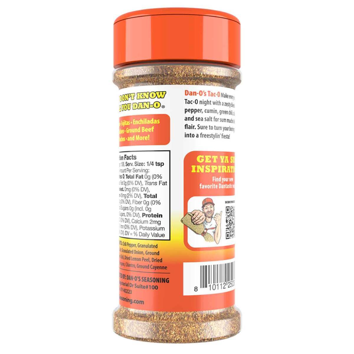 Dan-O's Tac-O Seasoning - 3.35oz 3 Dan-O's Tac-O Seasoning - 3.35oz