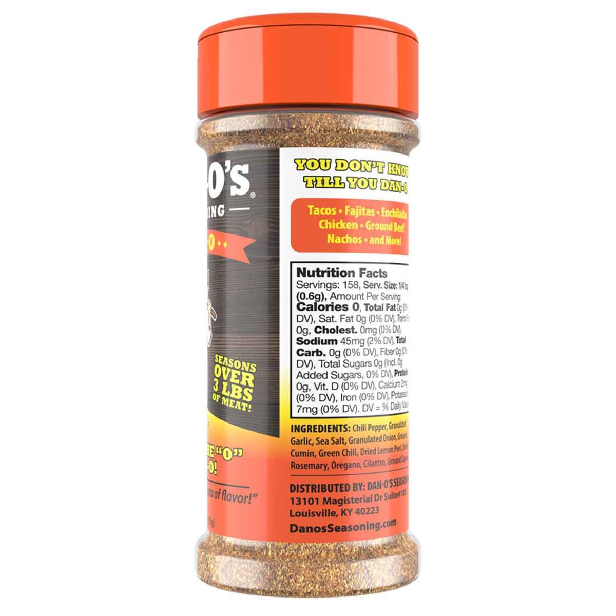 Dan-O's Tac-O Seasoning - 3.35oz 4 Dan-O's Tac-O Seasoning - 3.35oz