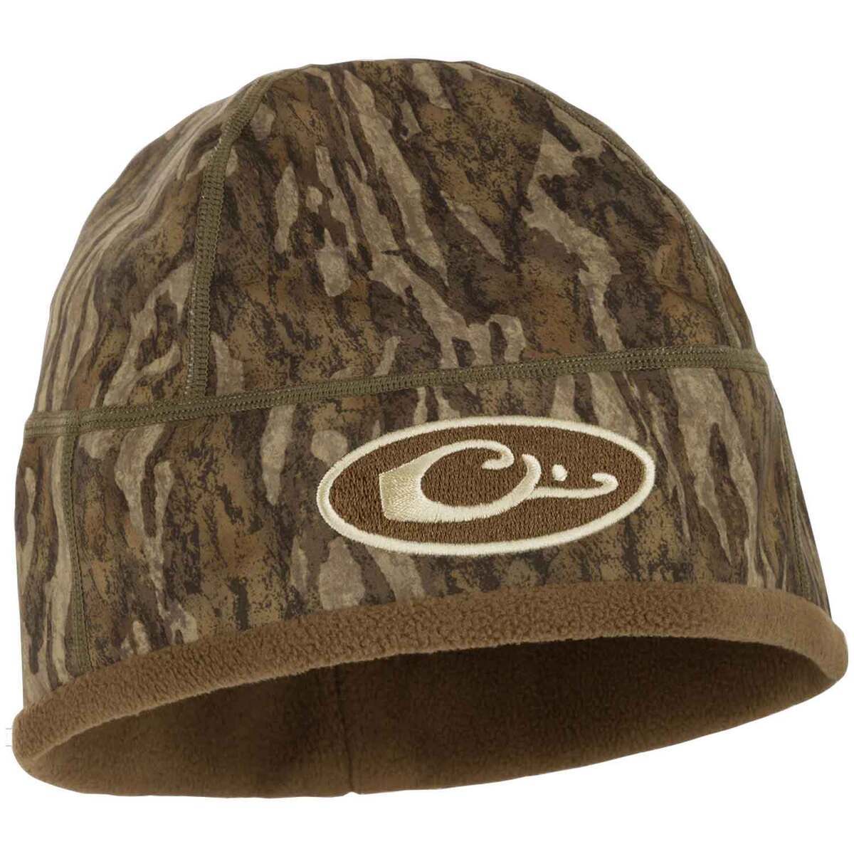 Drake Men's Mossy Oak Bottomland MST Windstopper Beanie - One Size Fits Most