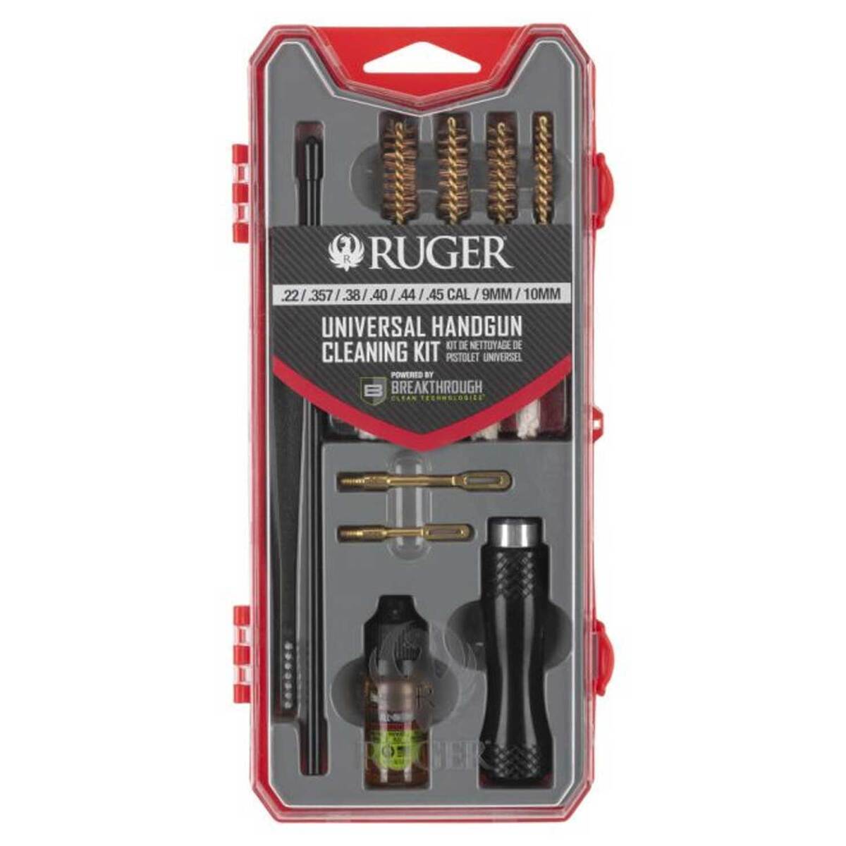Allen Co Ruger Powered by Breakthrough Clean Technologies Universal Handgun Cleaning Kit