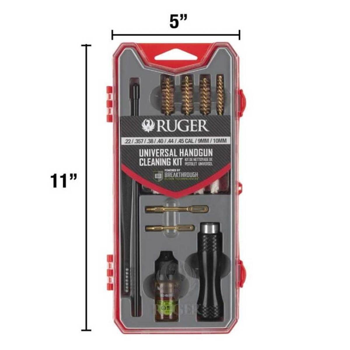 Allen Co Ruger Powered by Breakthrough Clean Technologies Universal Handgun Cleaning Kit