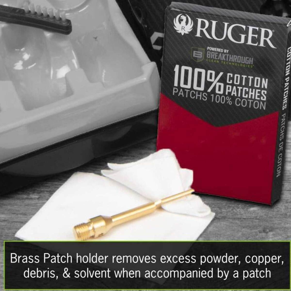 Allen Co Ruger Powered by Breakthrough Clean Technologies Universal Handgun Cleaning Kit 8 Allen Co Ruger Powered by Breakthrough Clean Technologies Universal Handgun Cleaning Kit