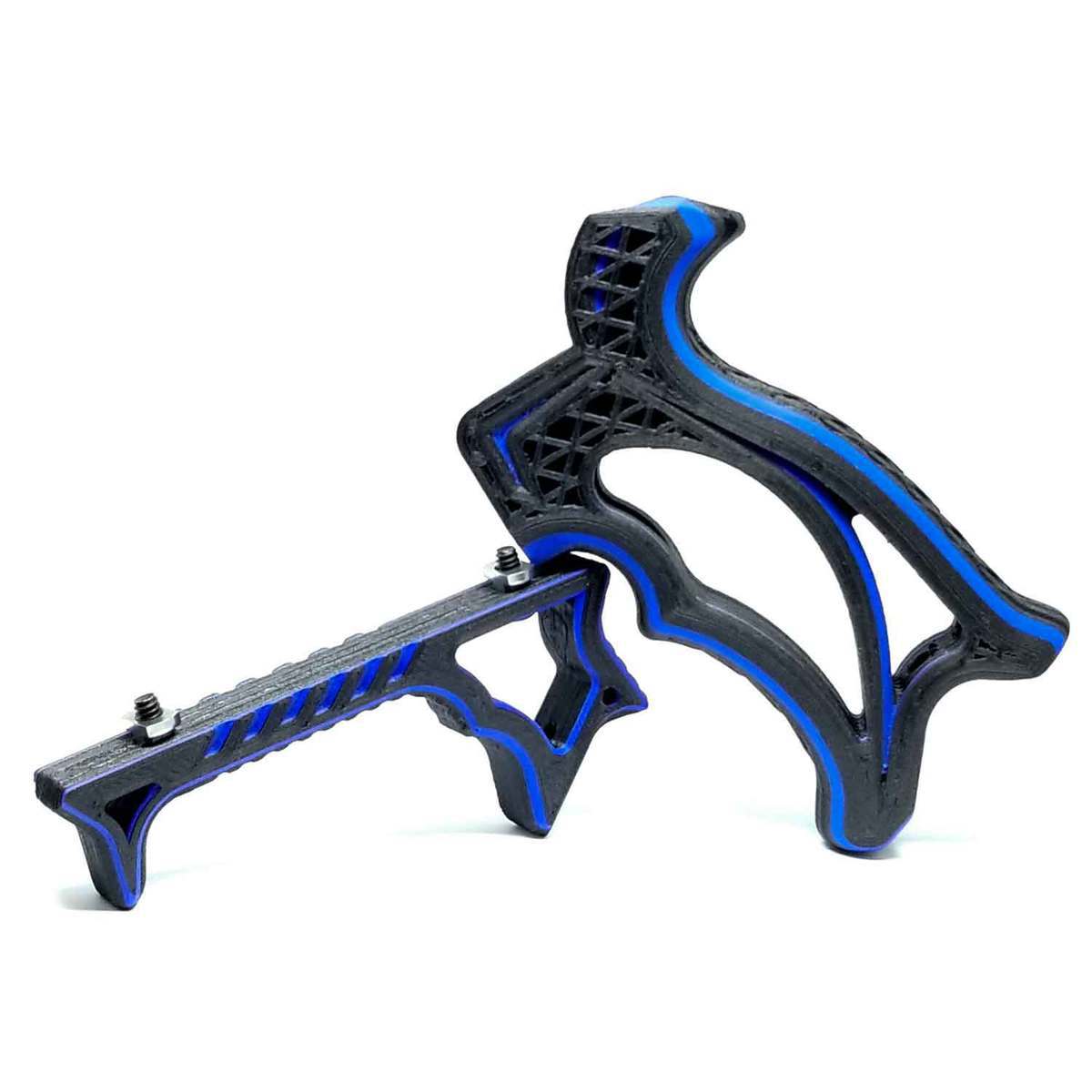 Future Forged Vektor X/Halex 2.0 AR15 MLOK Grip And Foregrip Set - Blue