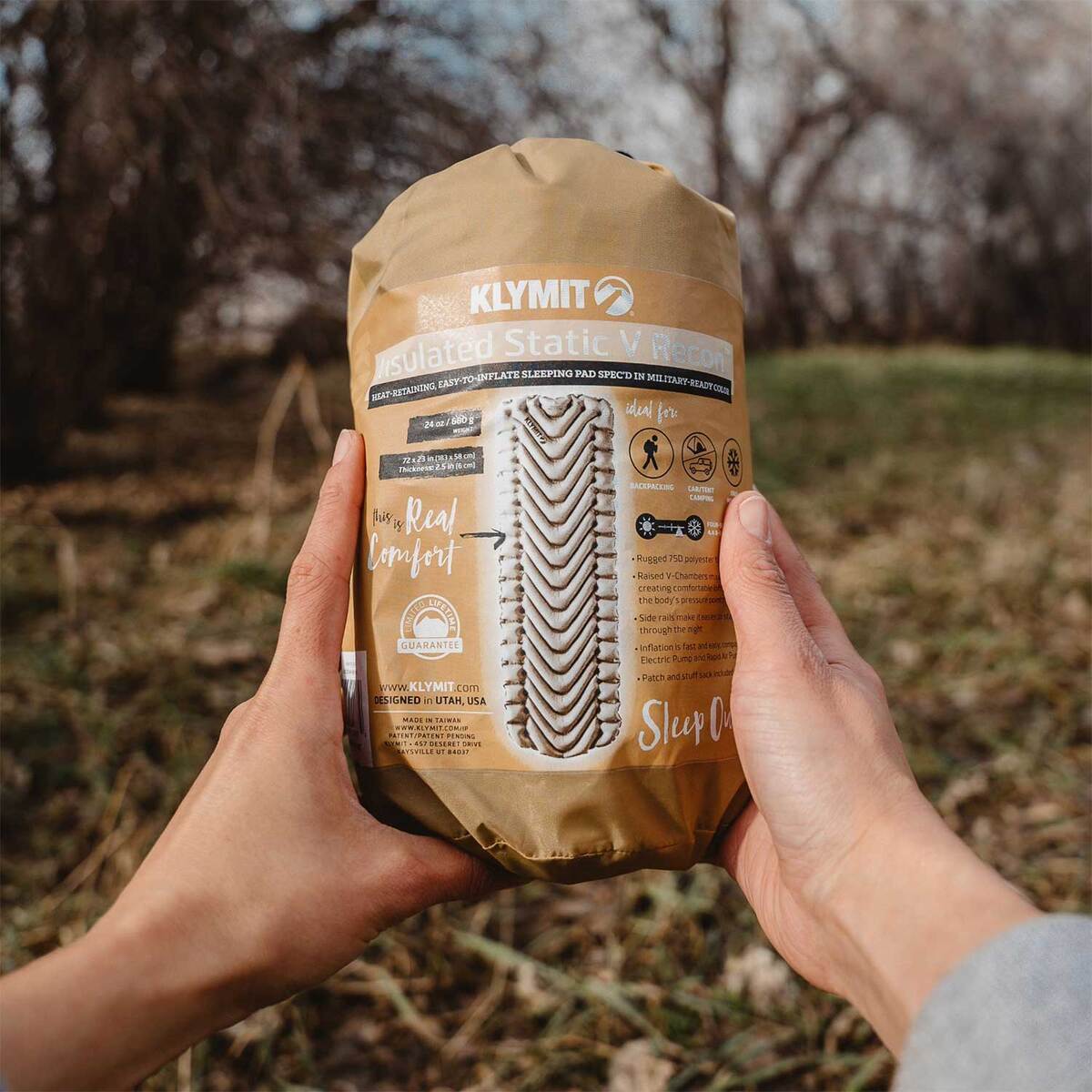 Klymit Insulated Static V Sleeping Pad 6 Klymit Insulated Static V Sleeping Pad