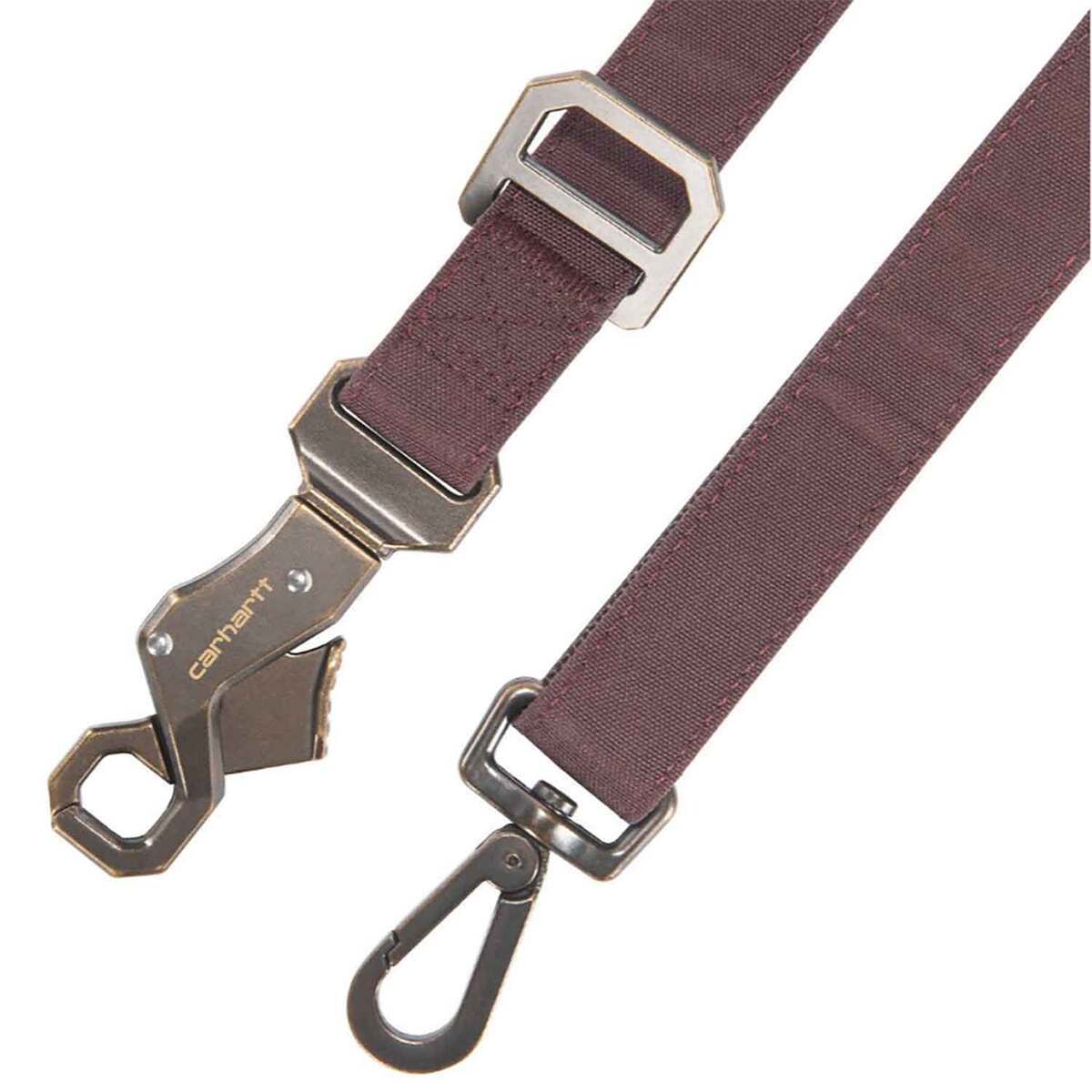 Carhartt Journeyman Nylon Leash - Large - Wine Red