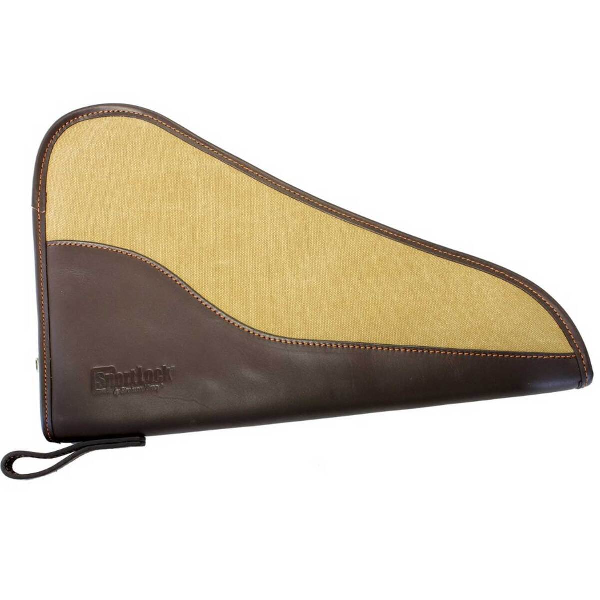 Birchwood Casey SportLock 14in Leather/Canvas Handgun Case