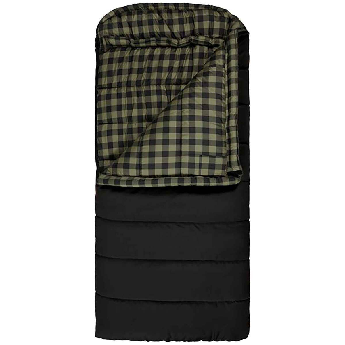 Rustic Ridge Elk Hunter -35F Degree Regular Rectangular Sleeping Bag - Black/Olive