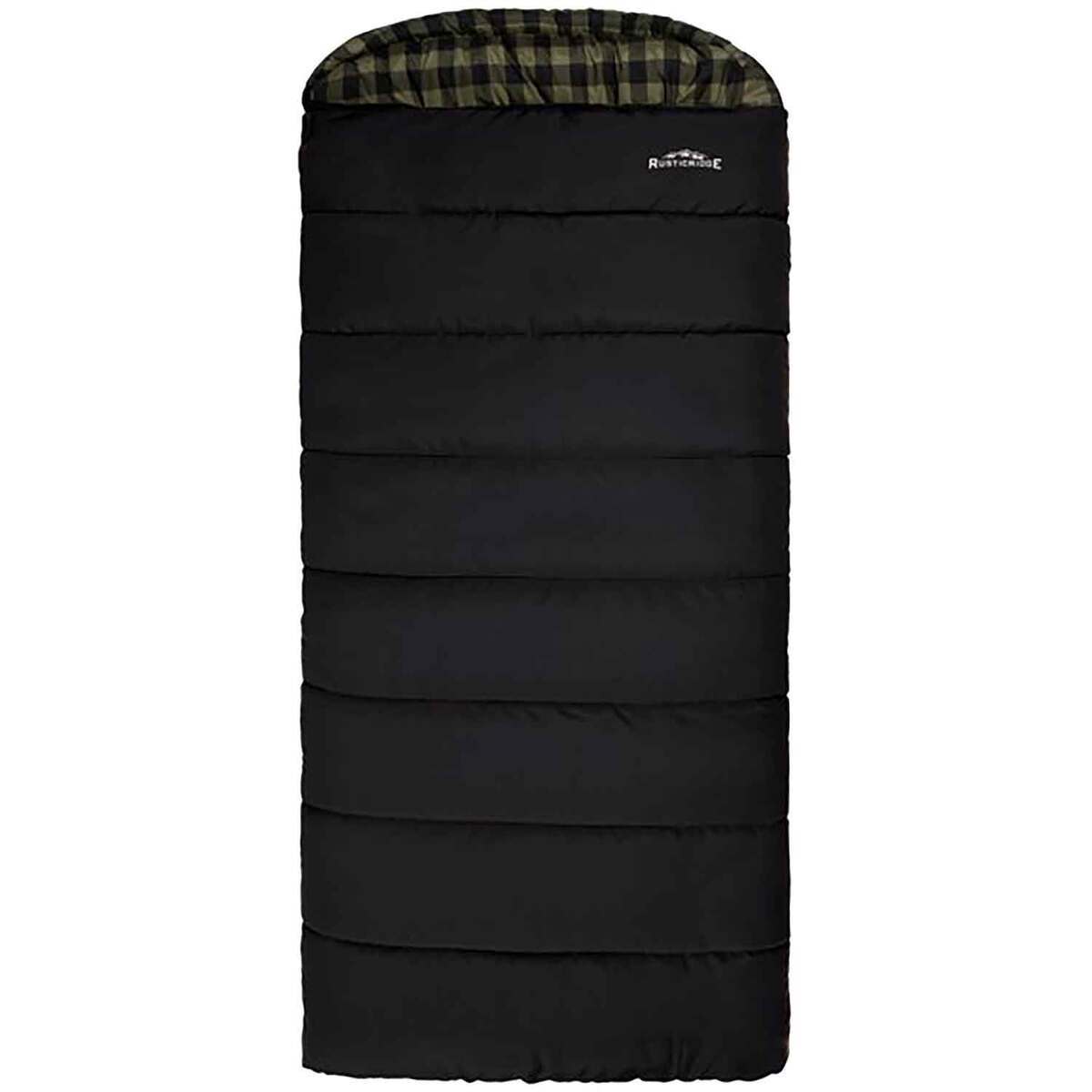 Rustic Ridge Elk Hunter -35F Degree Regular Rectangular Sleeping Bag - Black/Olive