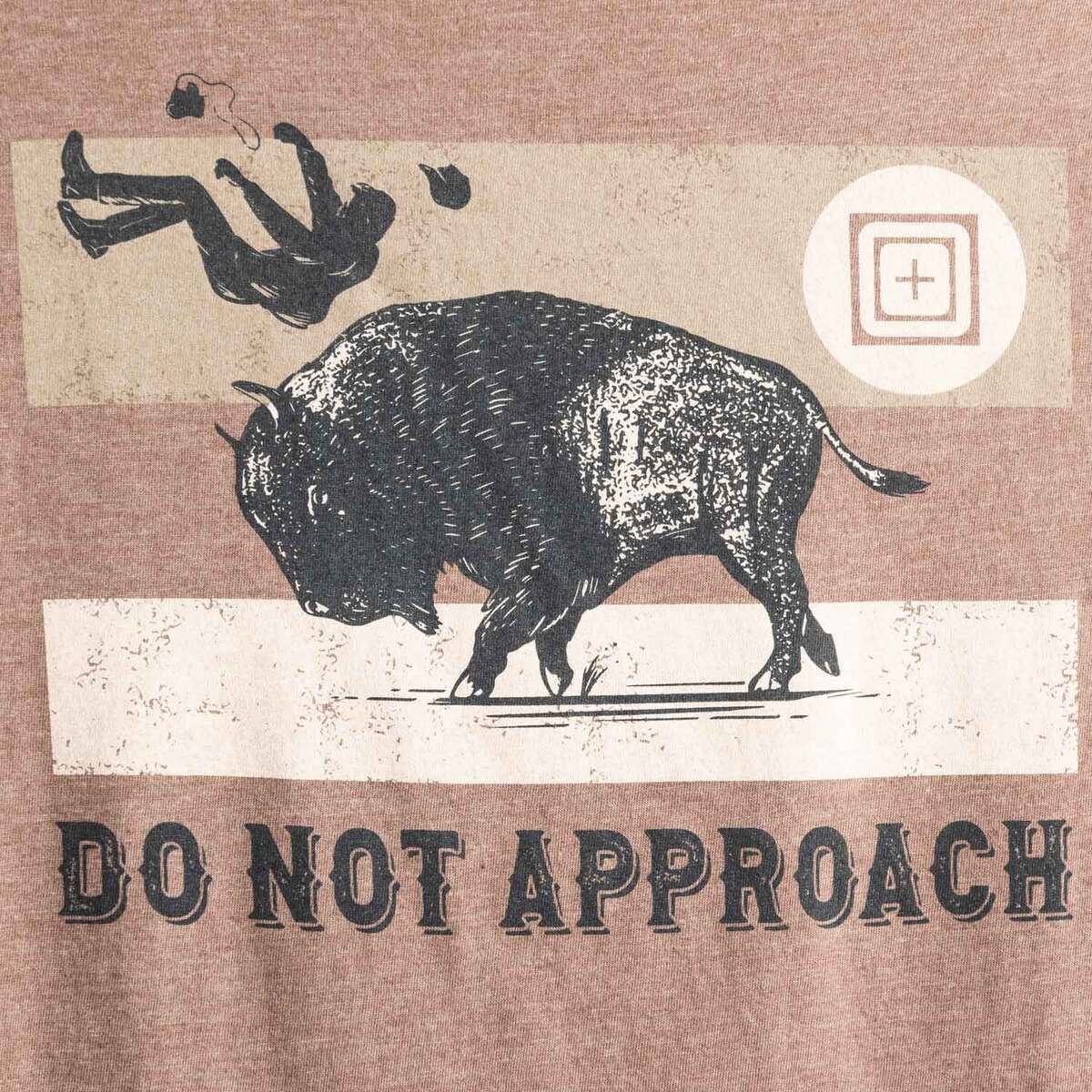 5.11 Men's Do Not Approach Short Sleeve Casual Shirt - Brown Heather - L 3 5.11 Men's Do Not Approach Short Sleeve Casual Shirt - Brown Heather - L