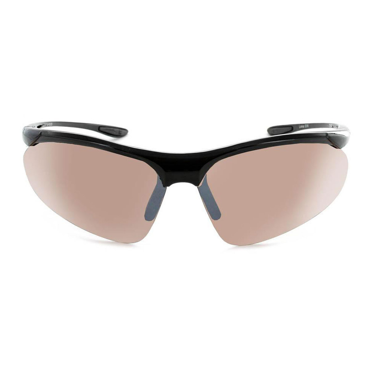 Optic Nerve Tightrope Polarized Sunglasses - Shiny Black/Brown
