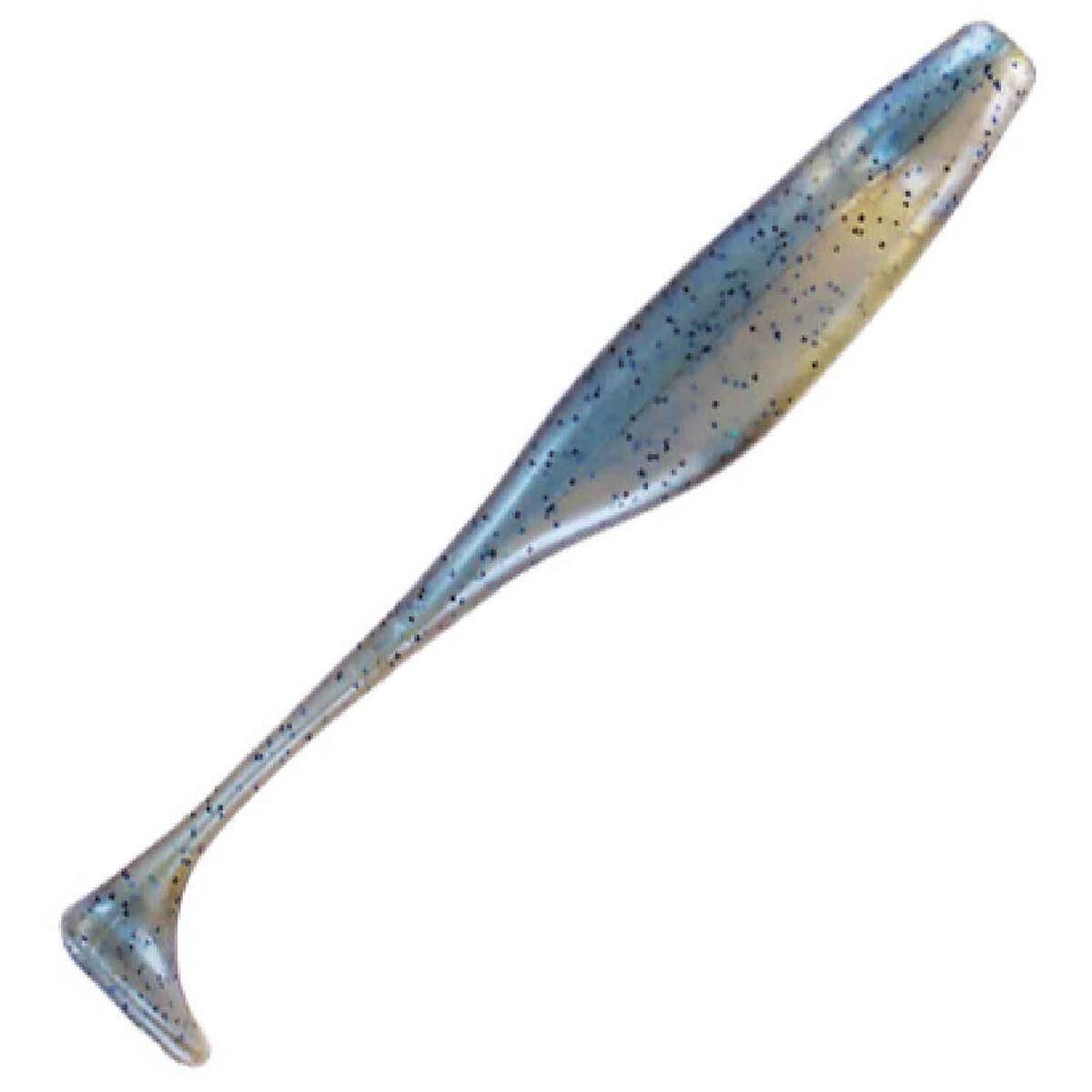Lost Creek Swimming Jerk Soft Swimbait - Grey Ghost, 4in