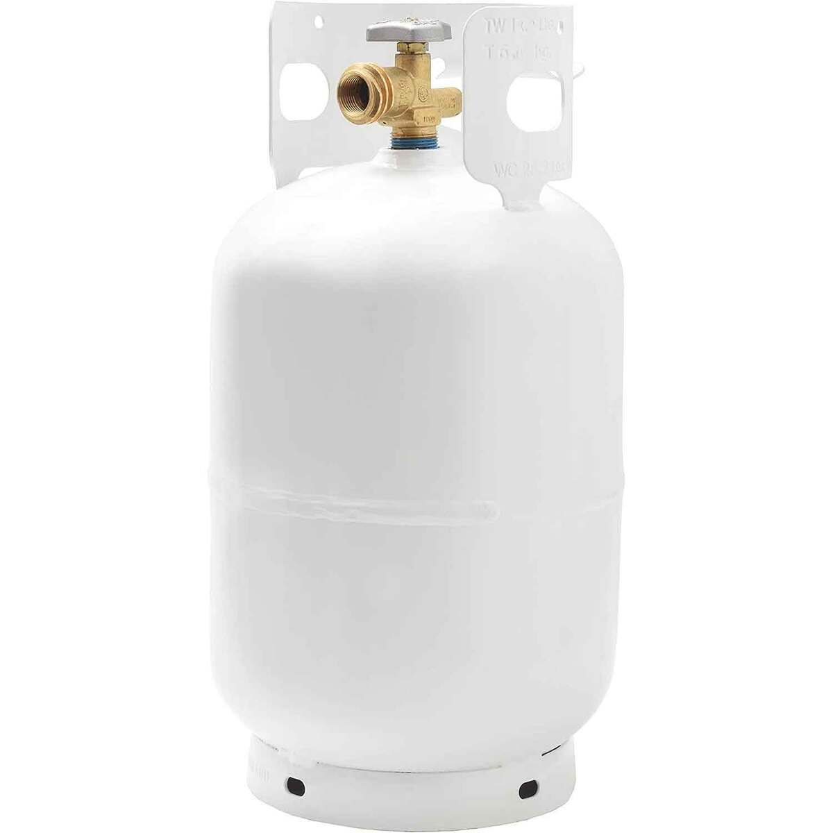 Flame King 10lb Empty Refillable Propane Cylinder with OPD Valve