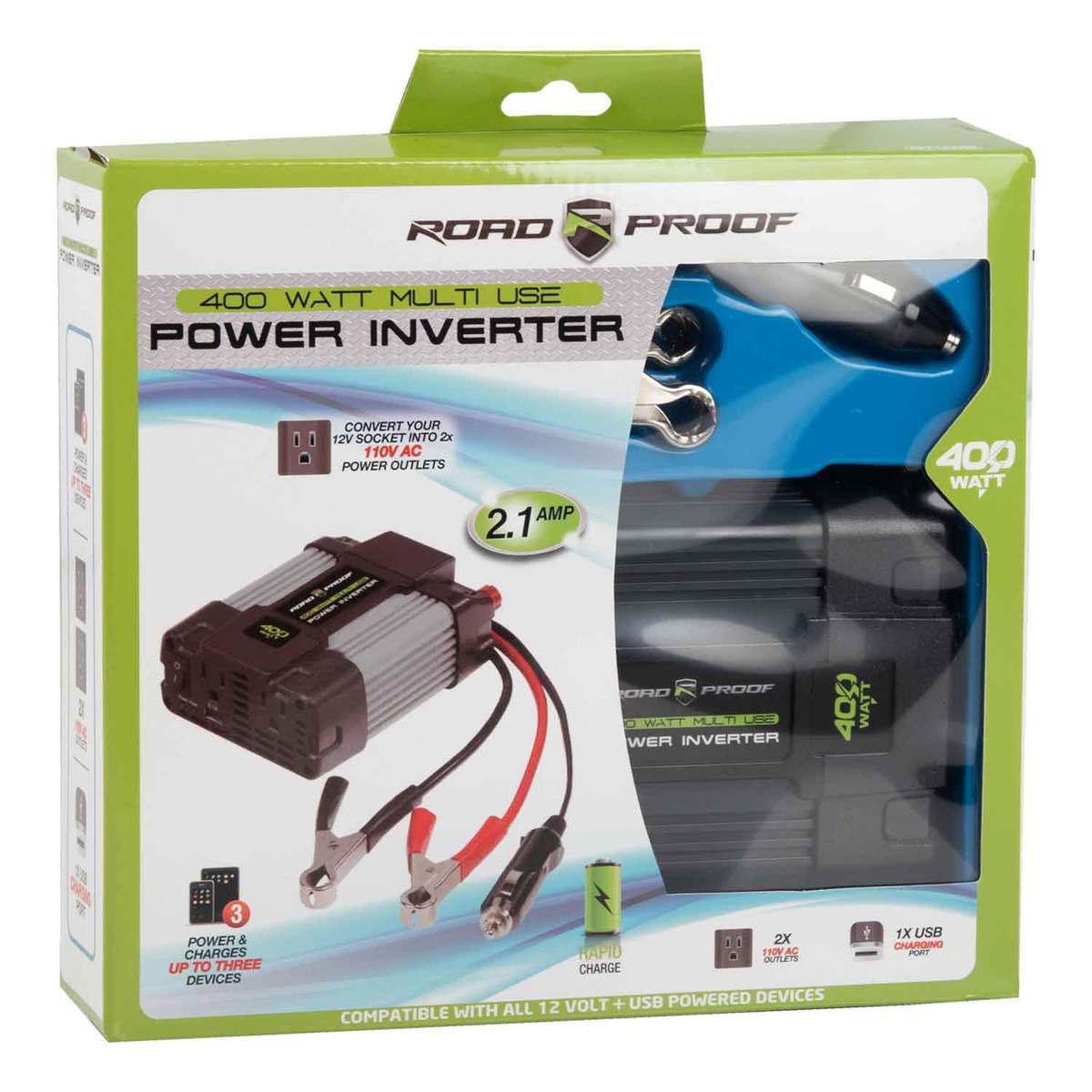 Road Proof 400 Watt Multi Use Power Inverter