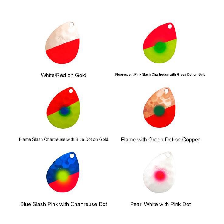 Hawken Fishing Hammered Simon 3.5 Colorado Spinner Blade