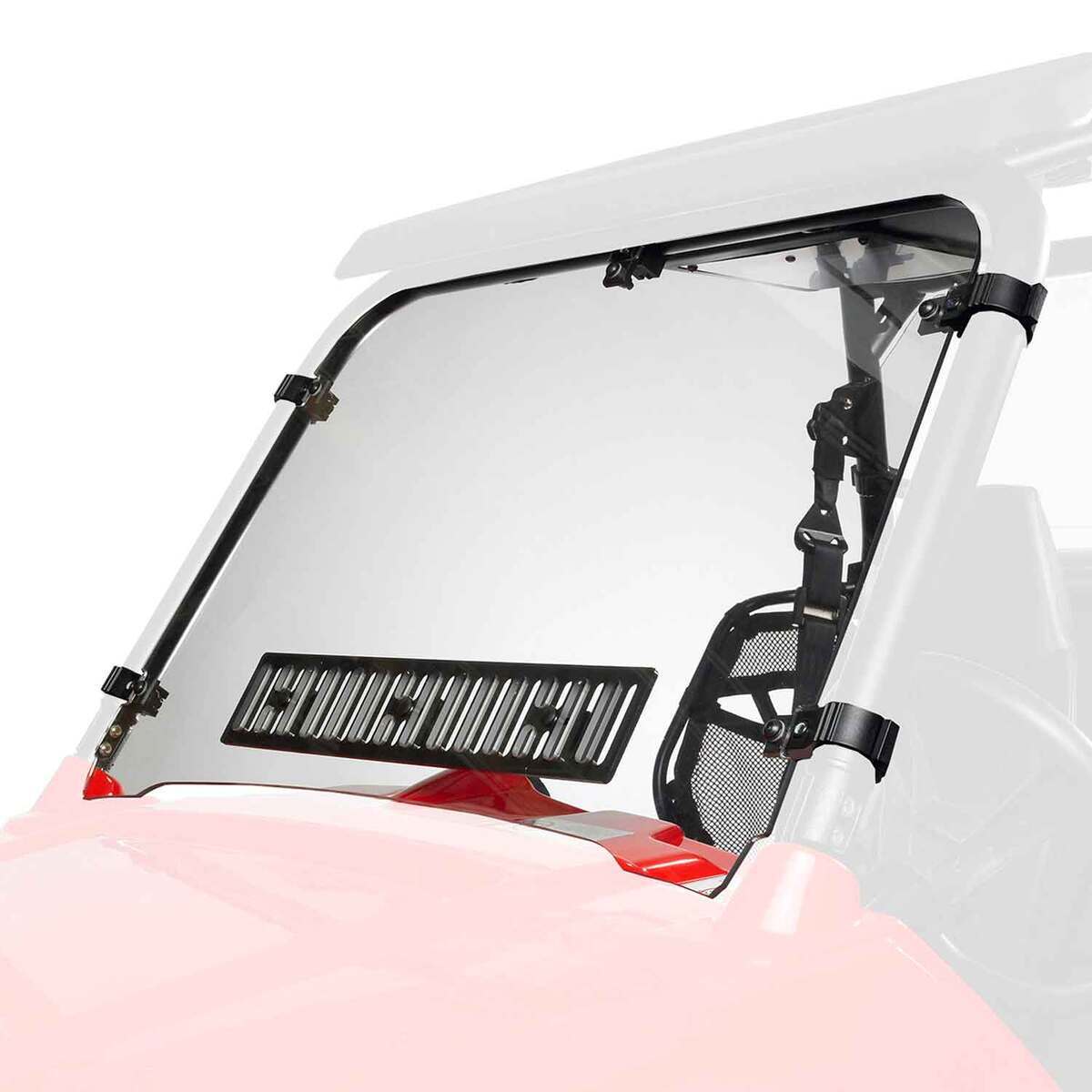 Kolpin UTV Windshield - Full Fixed Vented - Polaris RZR