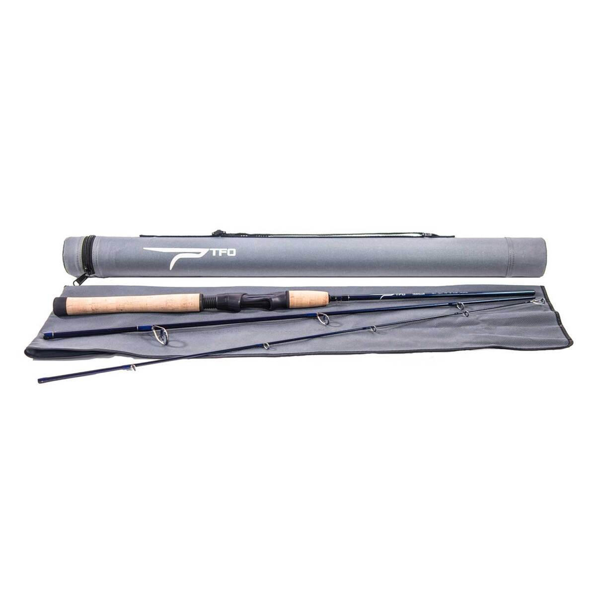 Temple Fork Outfitters Traveler Spinning Rod w/Case 5 Temple Fork Outfitters Traveler Spinning Rod w/Case