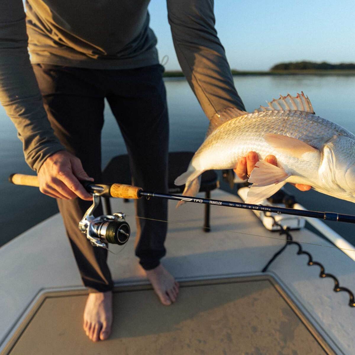 Temple Fork Outfitters Traveler Spinning Rod w/Case 6 Temple Fork Outfitters Traveler Spinning Rod w/Case