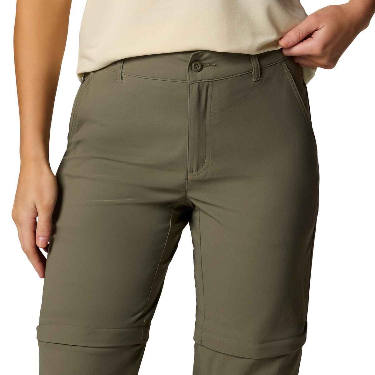 Columbia Women's Leslie Falls Convertible Hiking Pants 6 Columbia Women's Leslie Falls Convertible Hiking Pants