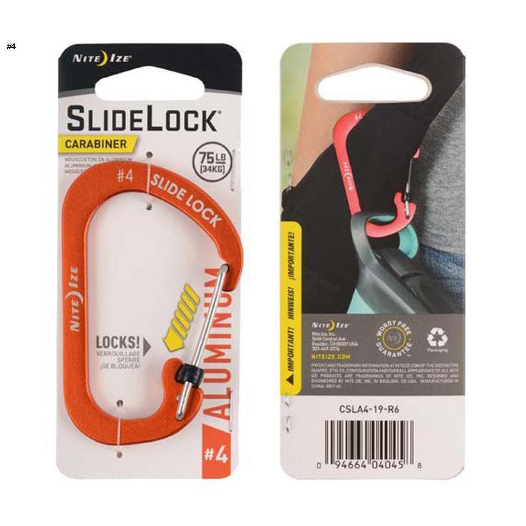 Nite Ize Aluminum SlideLock Carabiners