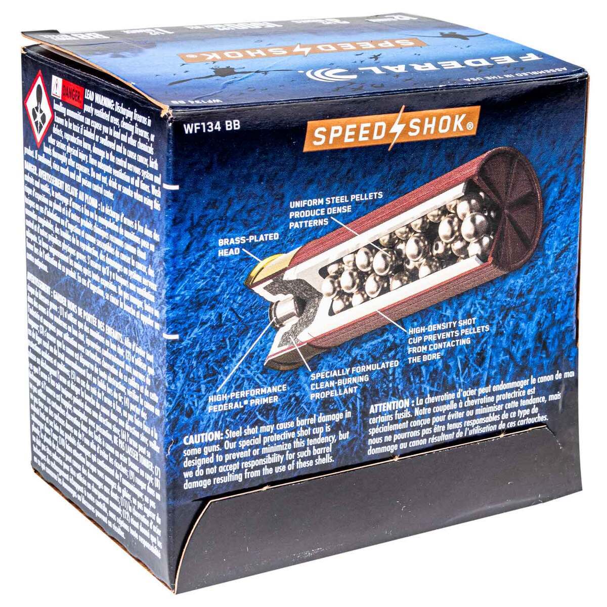 Federal Speed-Shok 12 Gauge 3-1/2in BB 1-1/2oz Waterfowl Shotshells - 25 Rounds