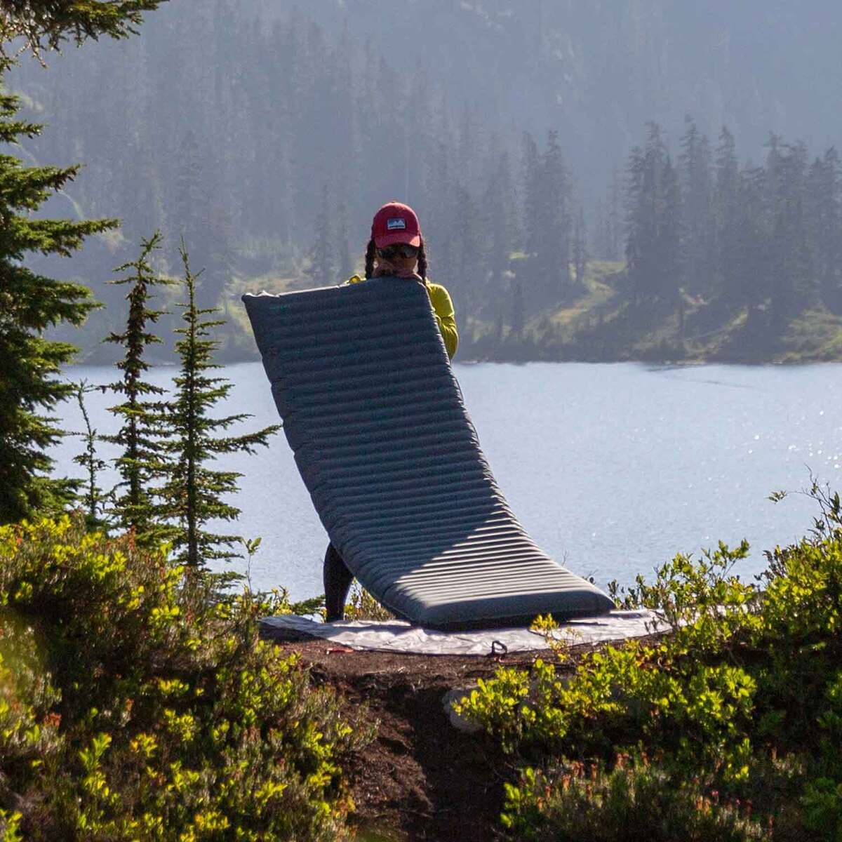 Therm-a-Rest NeoAir Topo Luxe Sleeping Pad - Balsam Green Regular 6 Therm-a-Rest NeoAir Topo Luxe Sleeping Pad - Balsam Green Regular