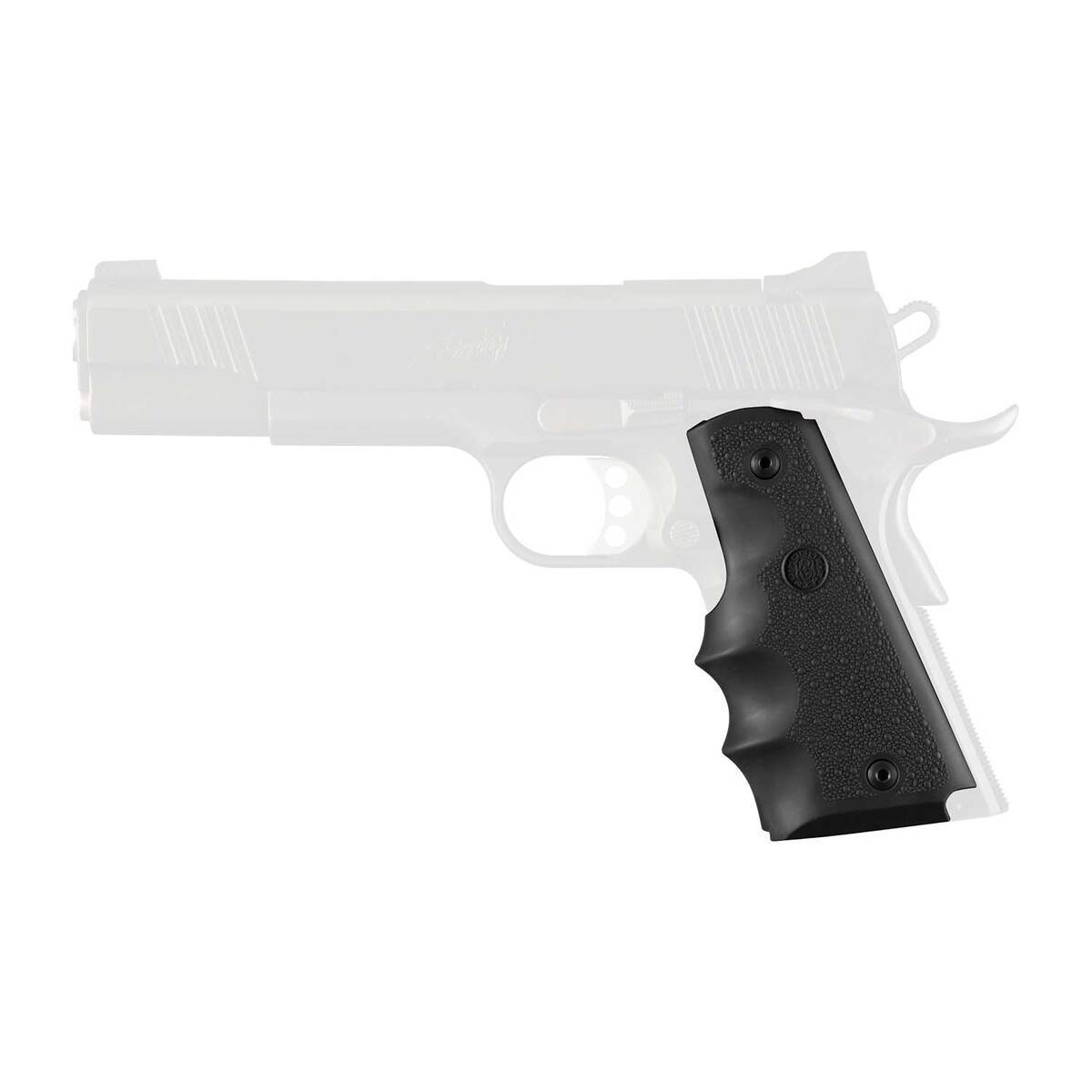 Hogue Rubber Pistol Grips Colt 45 With Finger Grooves