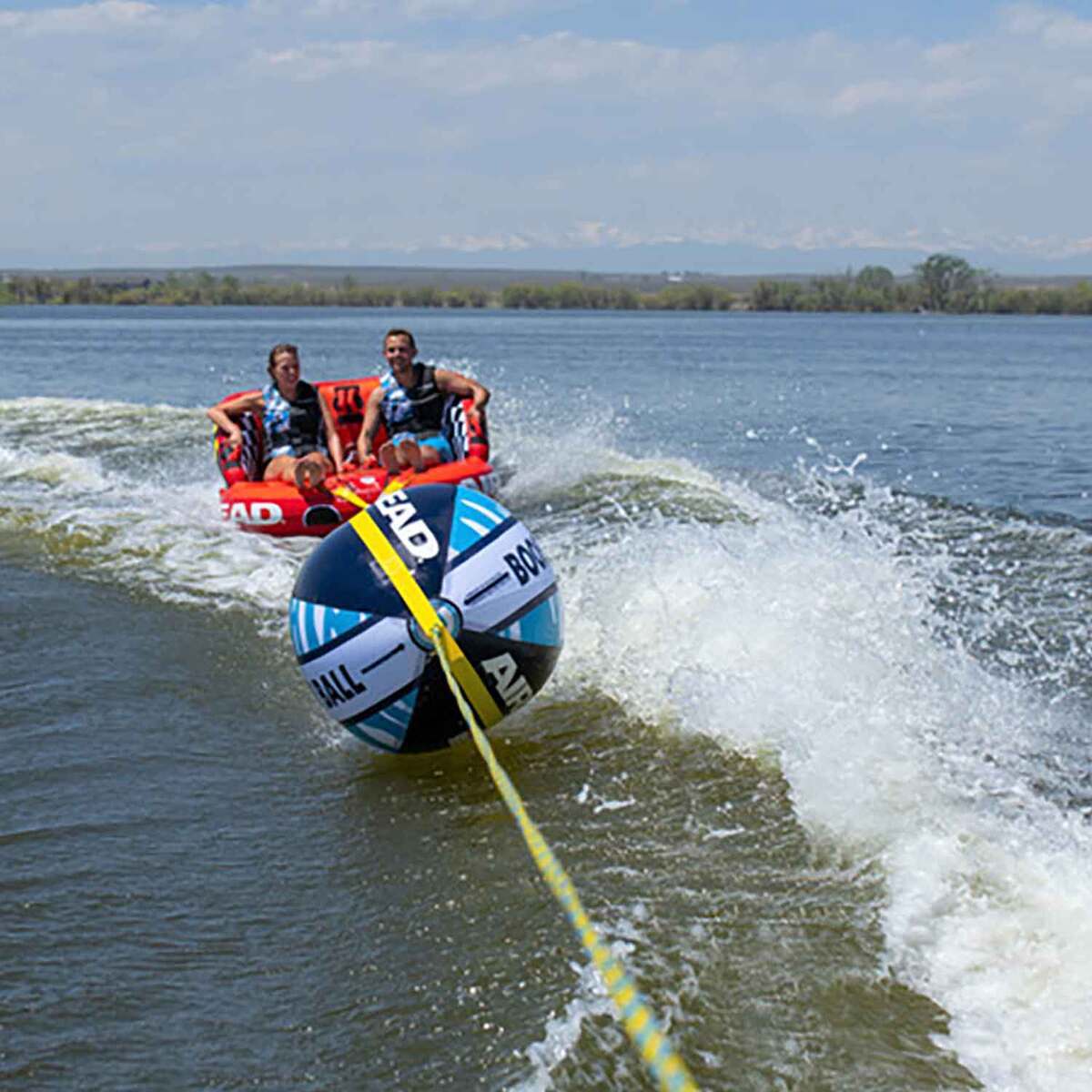 Airhead Booster Ball Towable Tube Rope Performance Ball 3 Airhead Booster Ball Towable Tube Rope Performance Ball