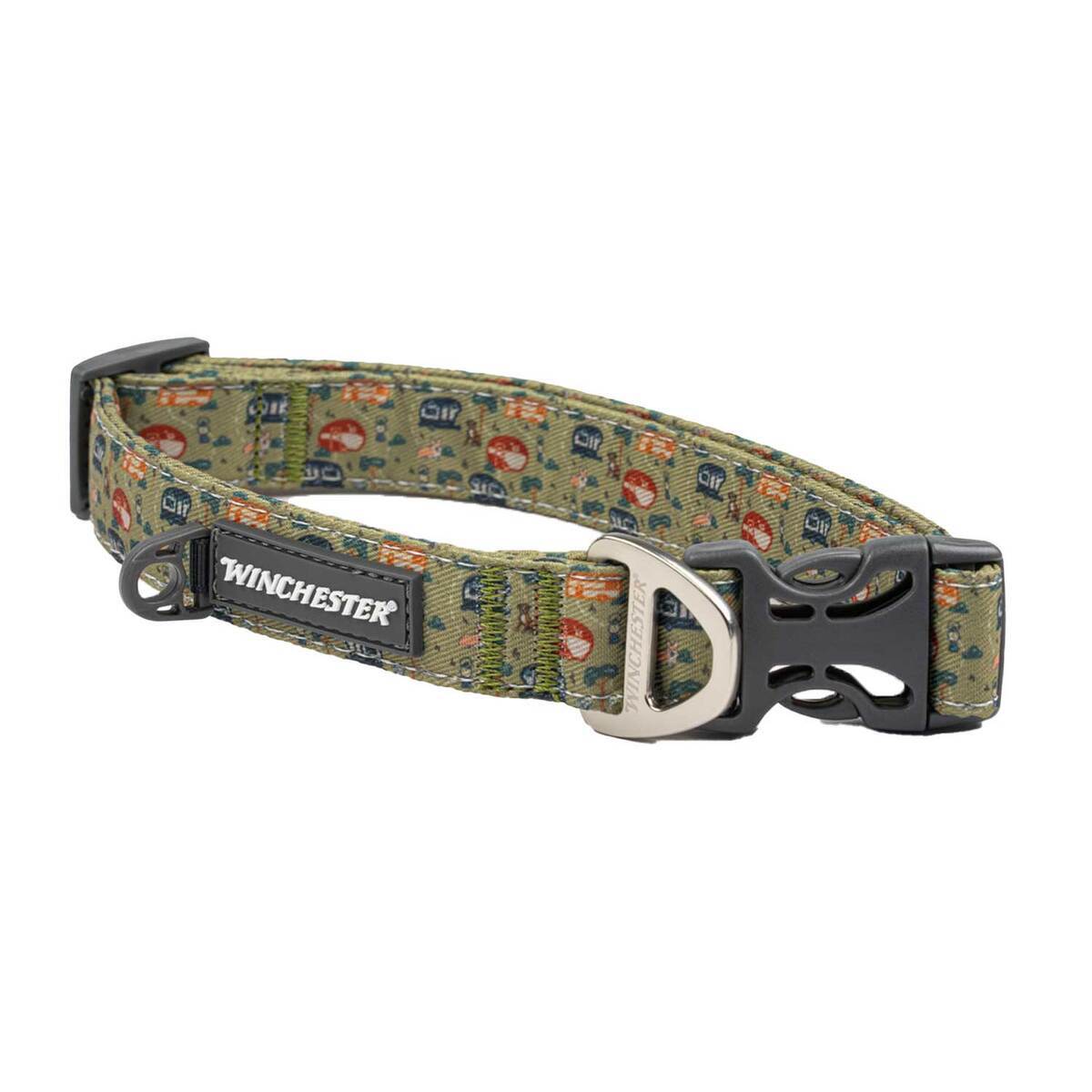Winchester Designer Dog Collar - Retro Camper