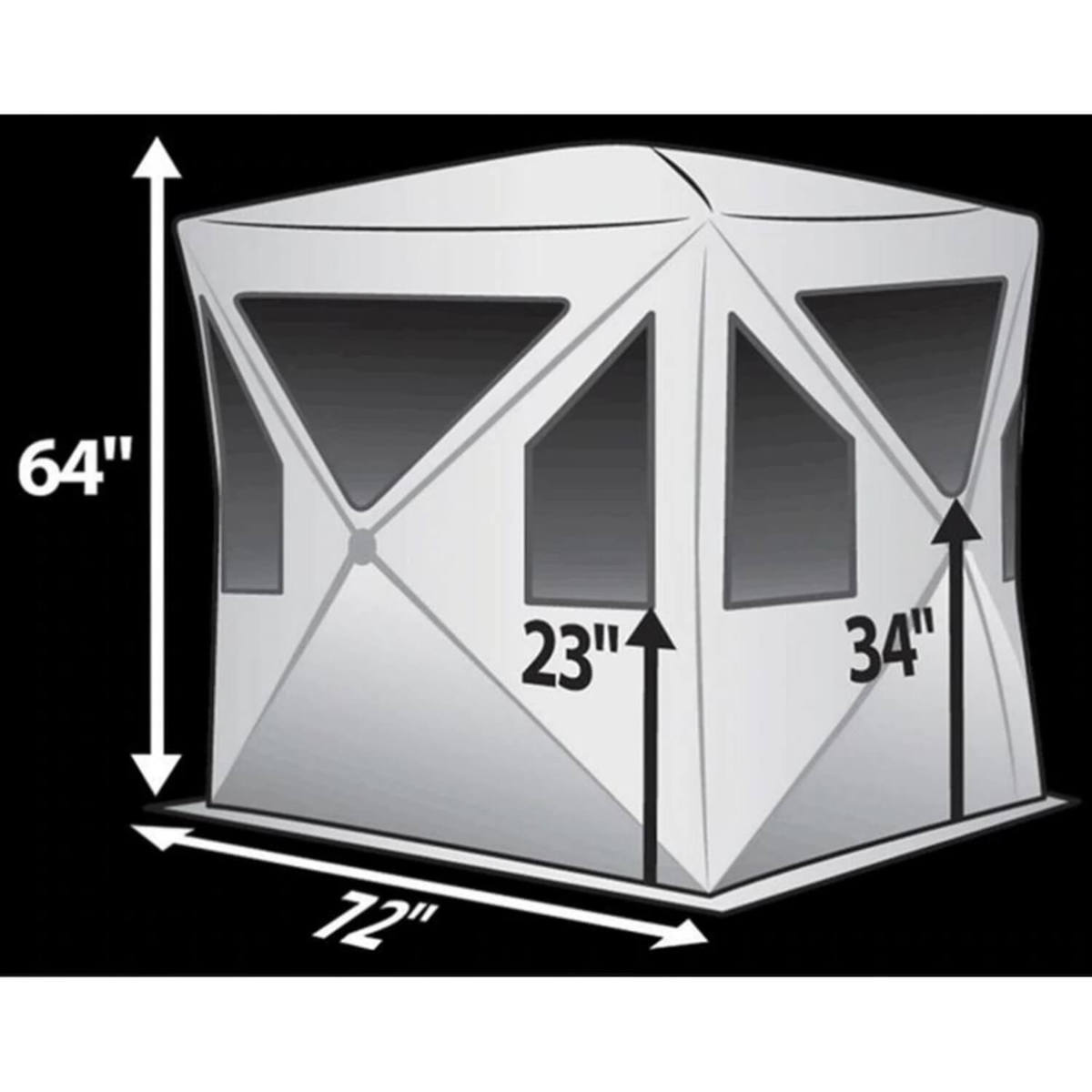 Muddy The Ravage Ground Blind - Epic Camo 5 Muddy The Ravage Ground Blind - Epic Camo