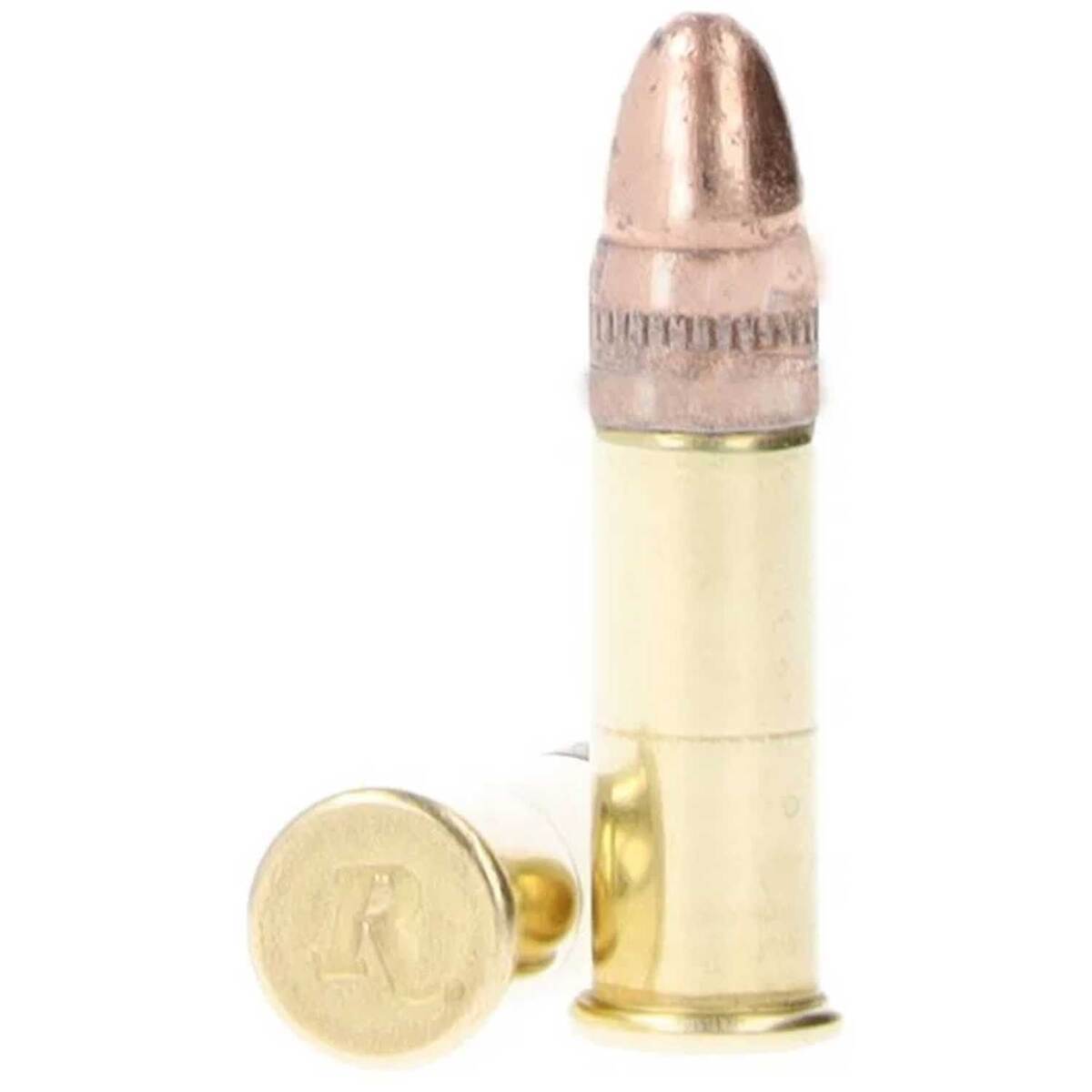 Remington Ranch Hand 22 Long Rifle 40gr Copper Plated Round Nose Rimfire Rifle Ammo - 100 Rounds