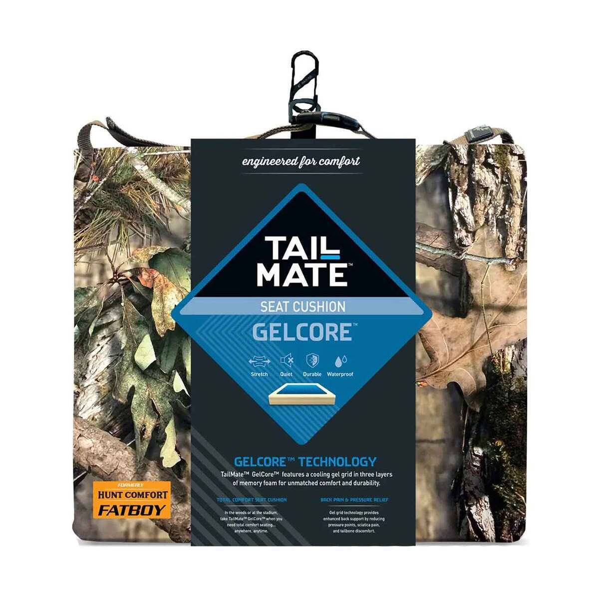 Tail Mate Gelcore Cushion Seat - Mossy Oak Break Up Country