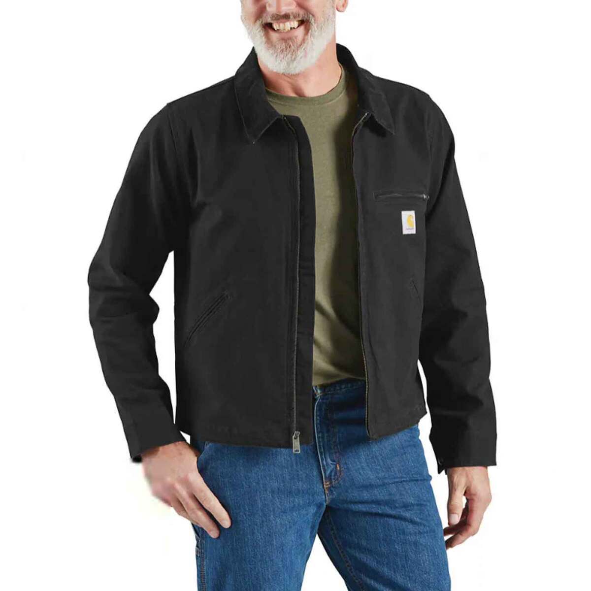 Carhartt Men's Re-Engineered Rugged Flex Relaxed Fit Duck Detroit Work Jacket