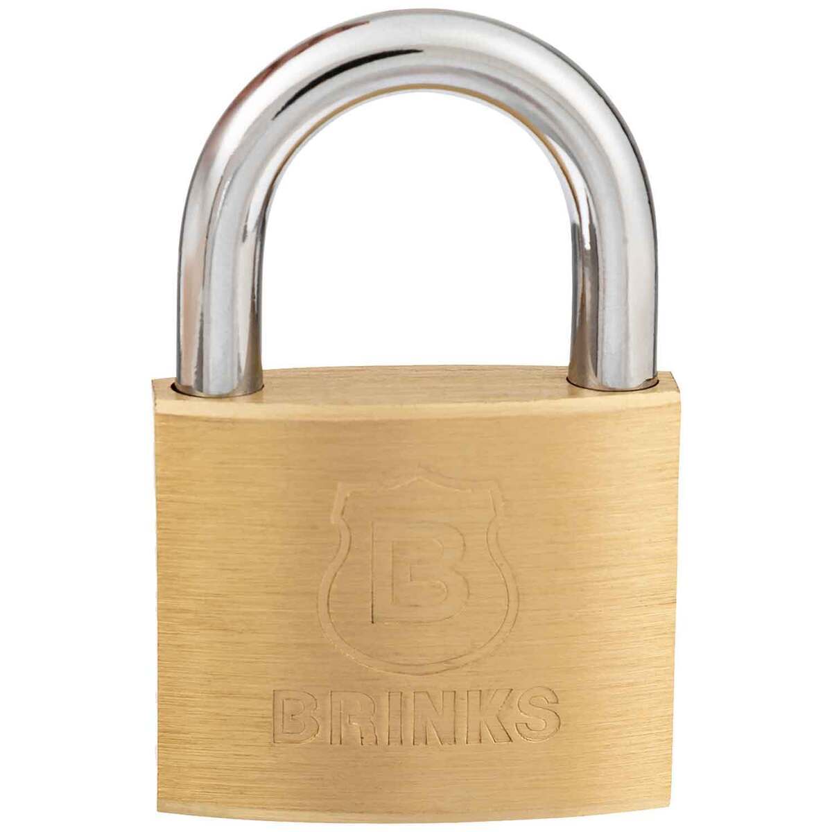 Brinks 40mm Brass Keyed Pad Lock