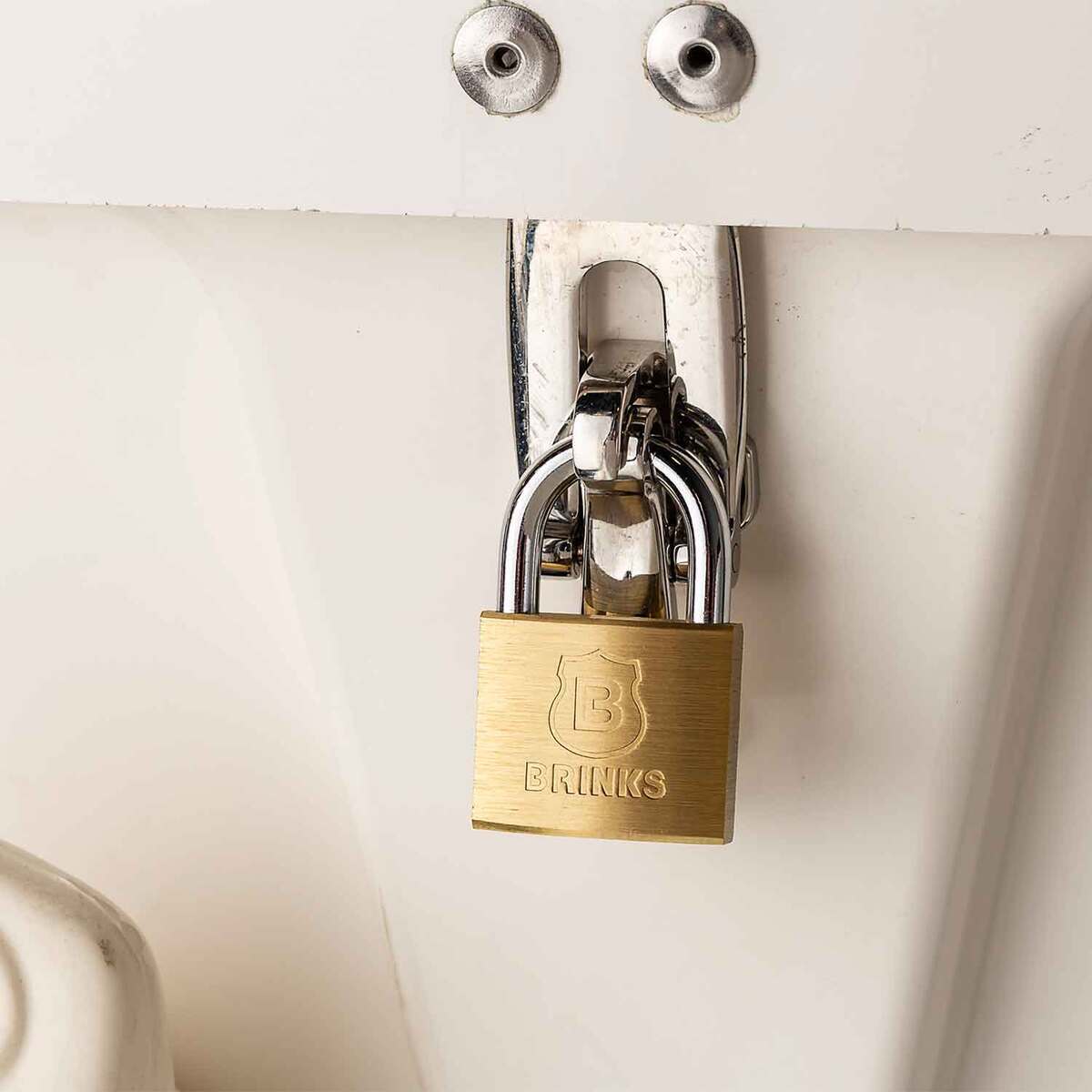 Brinks 40mm Brass Keyed Pad Lock 4 Brinks 40mm Brass Keyed Pad Lock