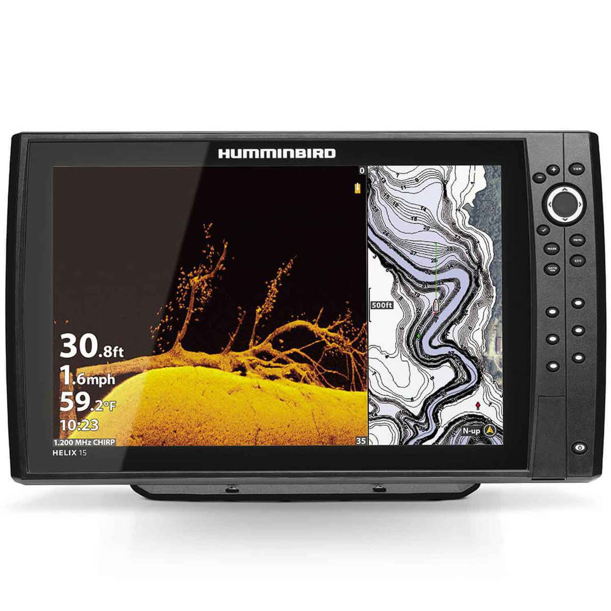 Humminbird HELIX 15 CHIRP MEGA DI+ GPS G4N CHO Fish Finder