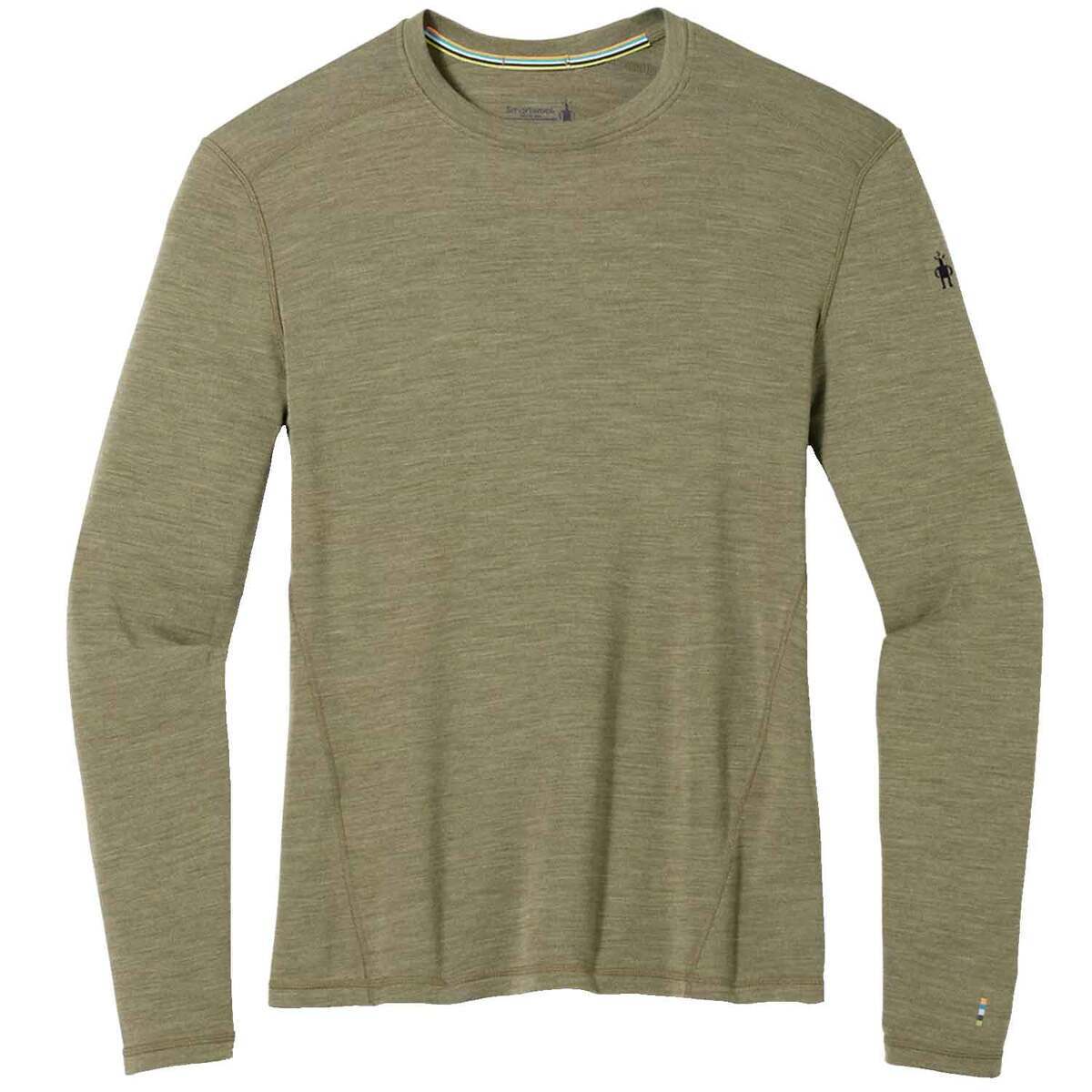 Smartwool Men's Classic Thermal Merino Crew Long Sleeve Base Layer Shirt