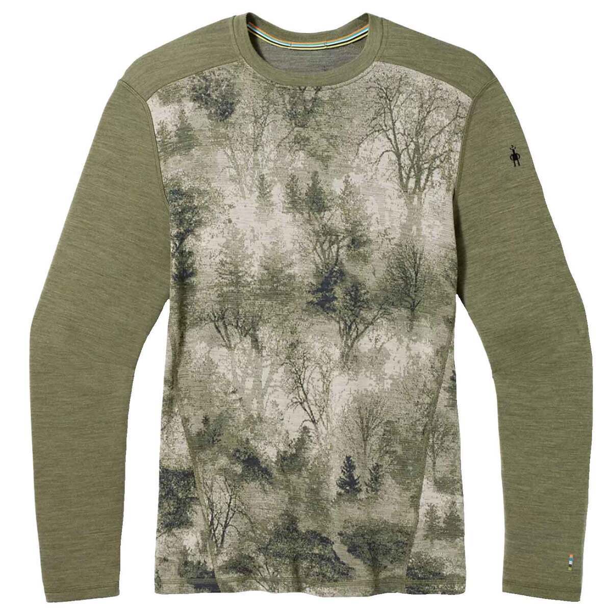 Smartwool Men's Classic Thermal Merino Crew Long Sleeve Base Layer Shirt