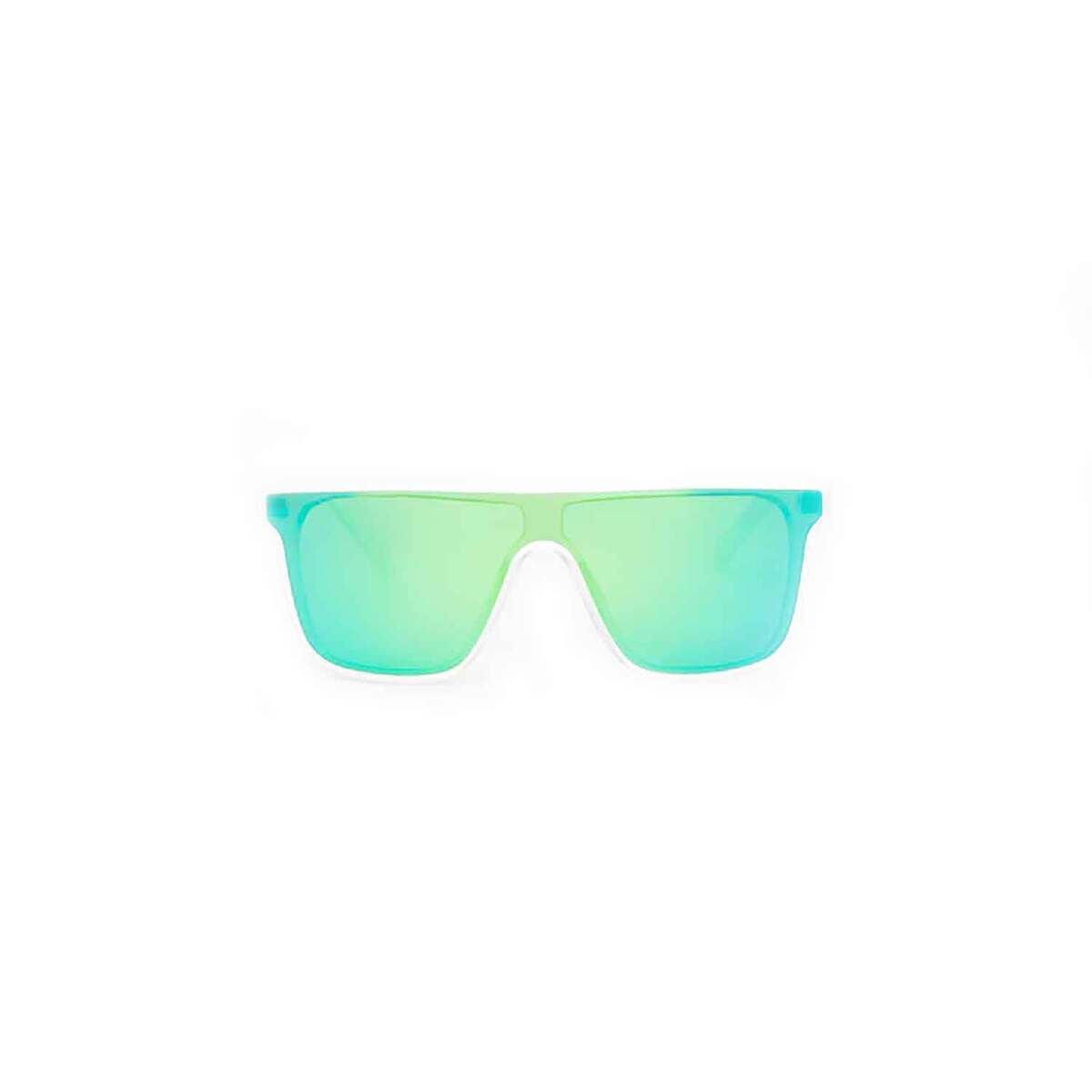 Optic Nerve Mojo Filter Polarized Sunglasses - Frost & Green/Smoke Lens