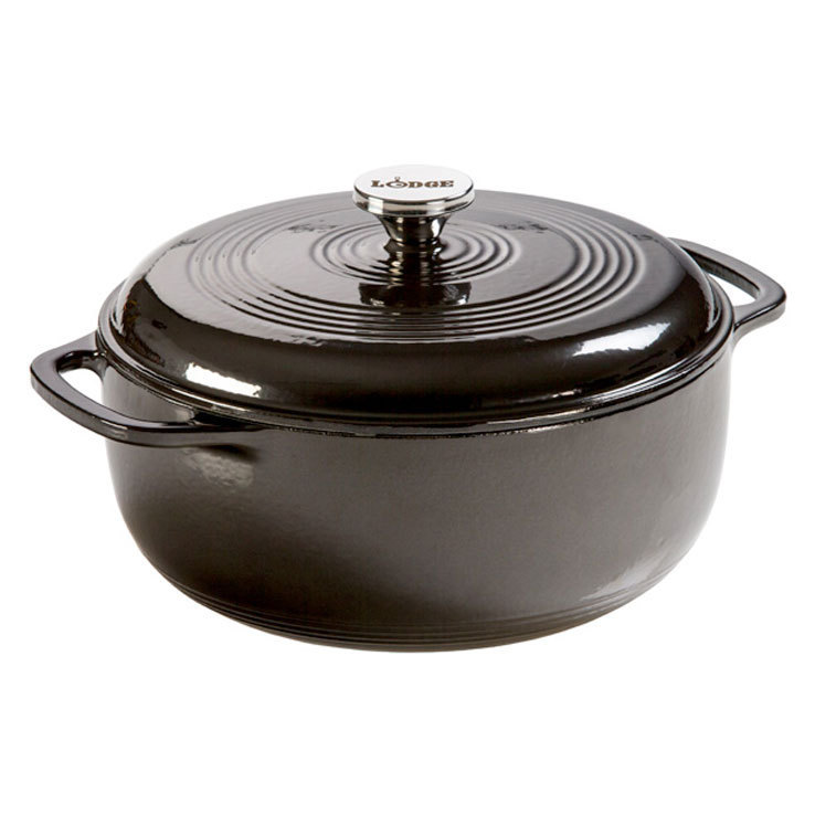 Lodge 6 Quart Dutch Oven - Midnight Chrome