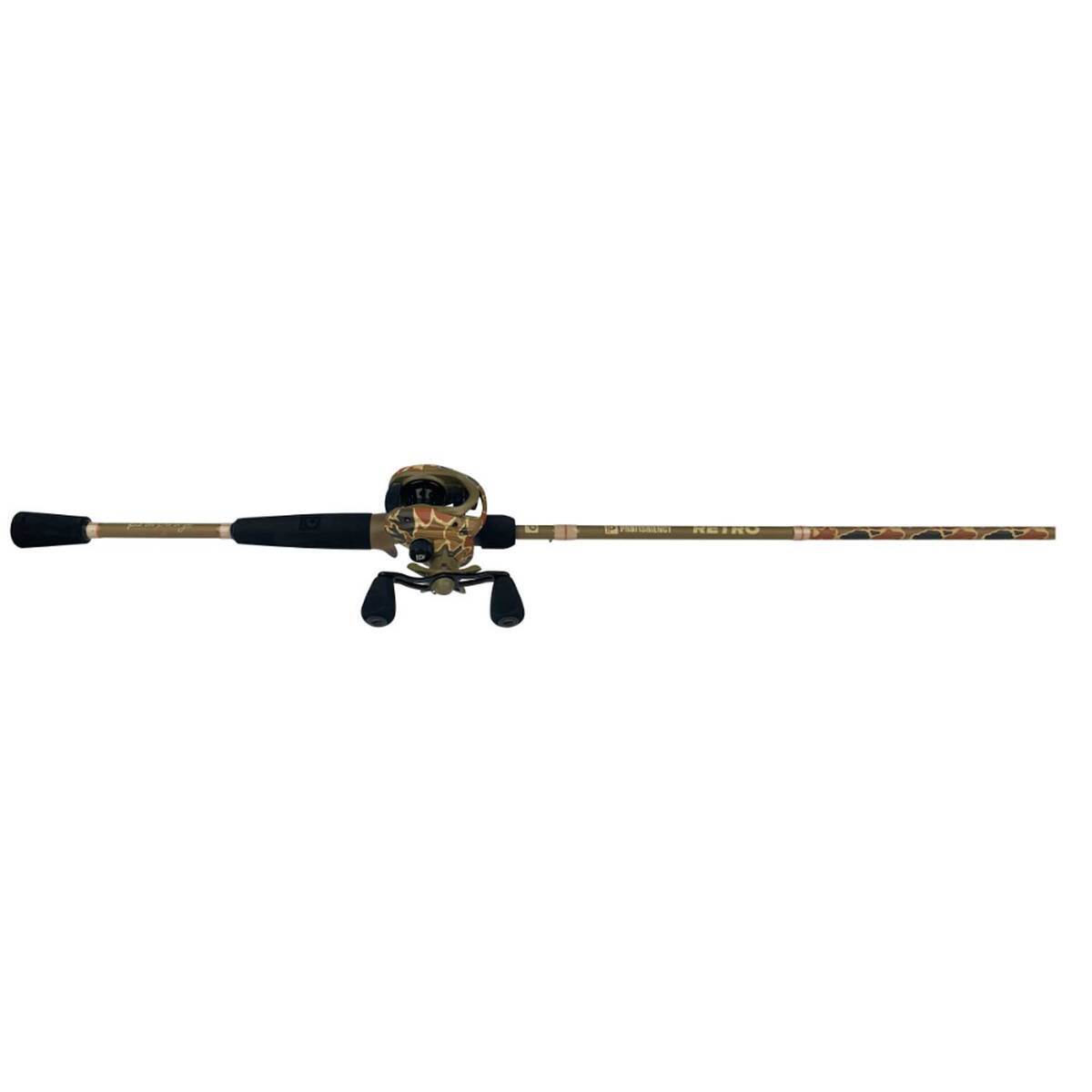 Profishiency Retro Baitcast Combo - 7ft, Medium Heavy, Right, 1pc
